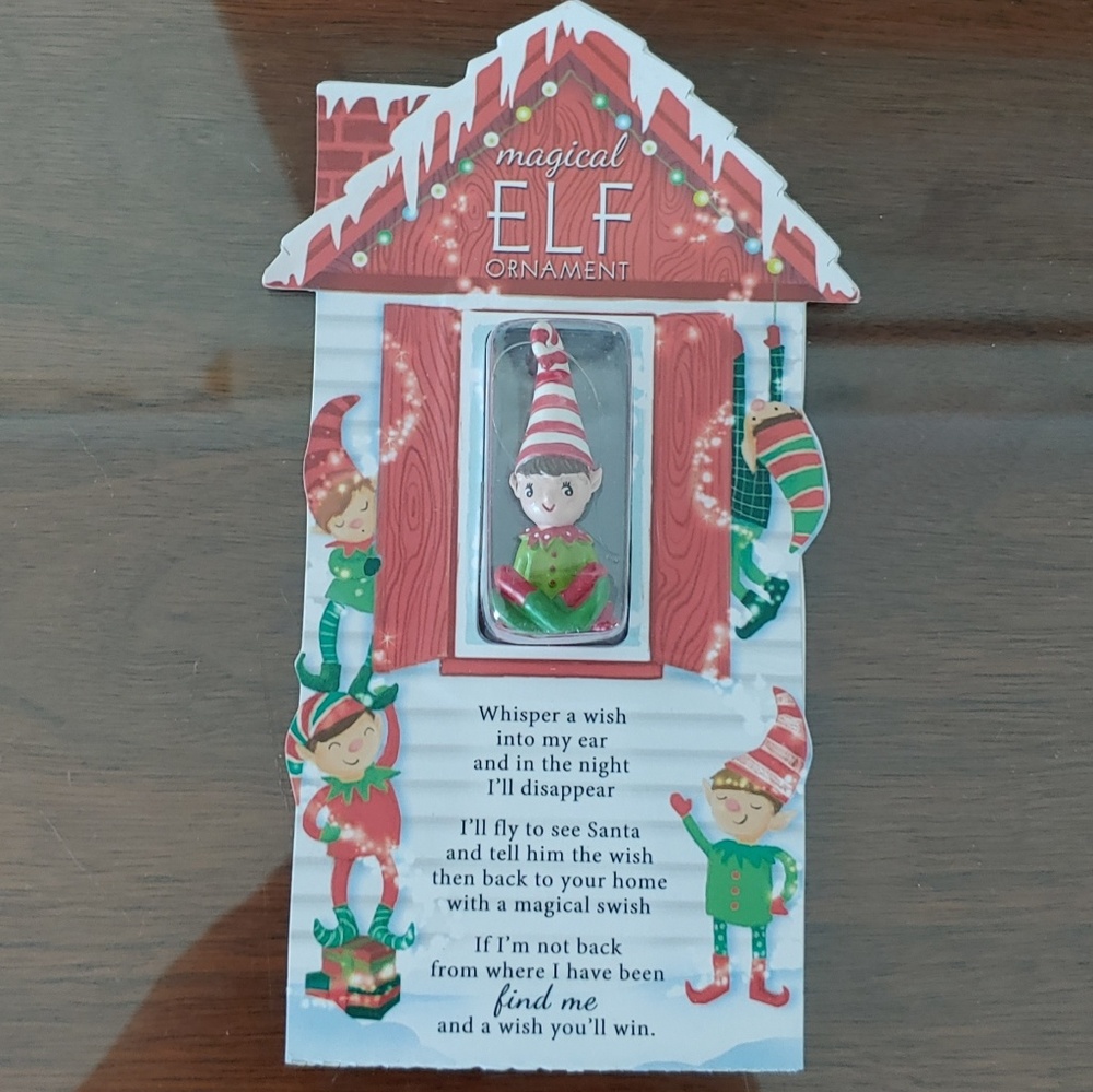 1❗ Left 🎄 NWT Magical Elf Ornament - Picture 2 of 5